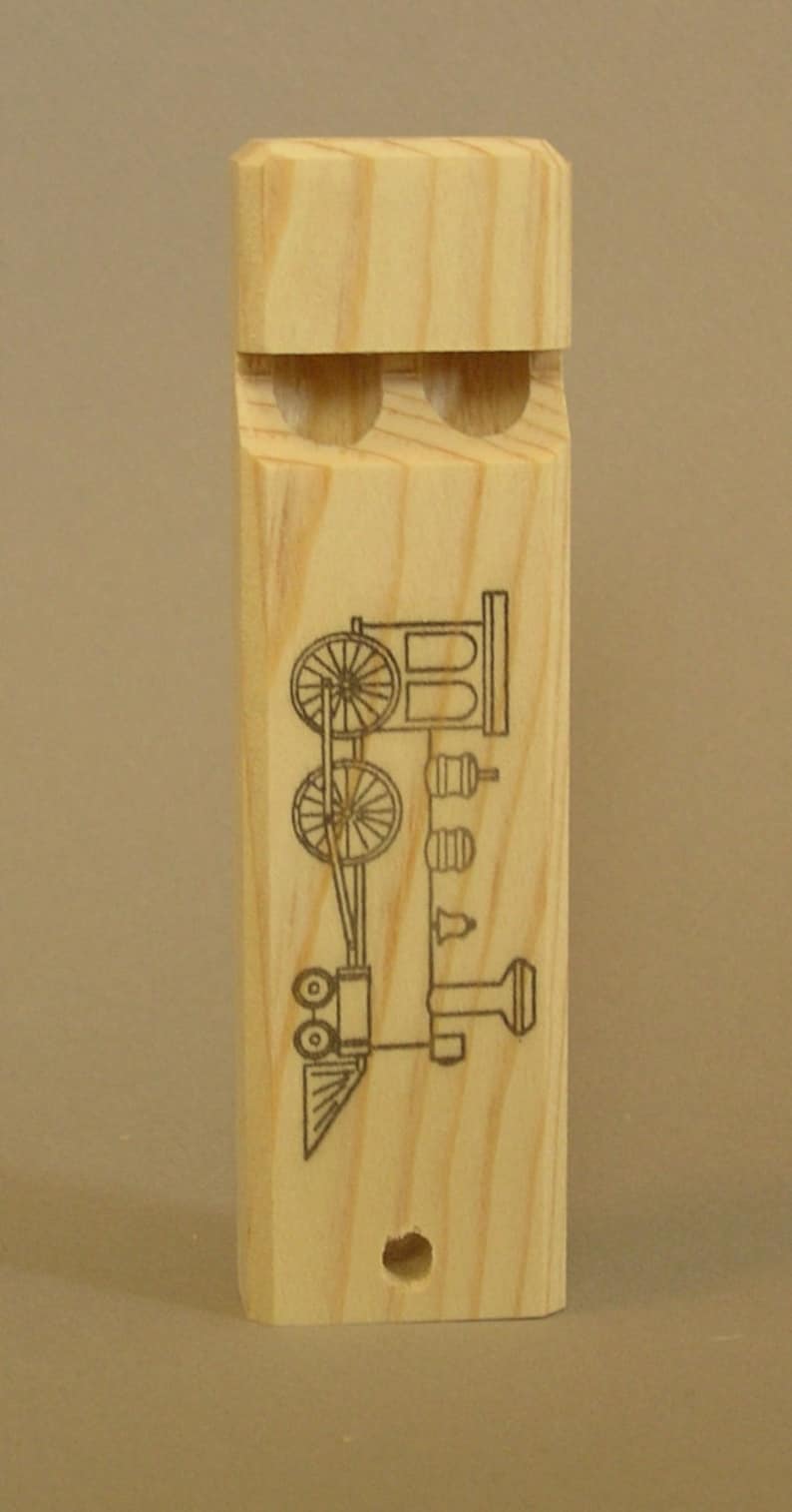 Wooden Two Note Train Whistle image 4