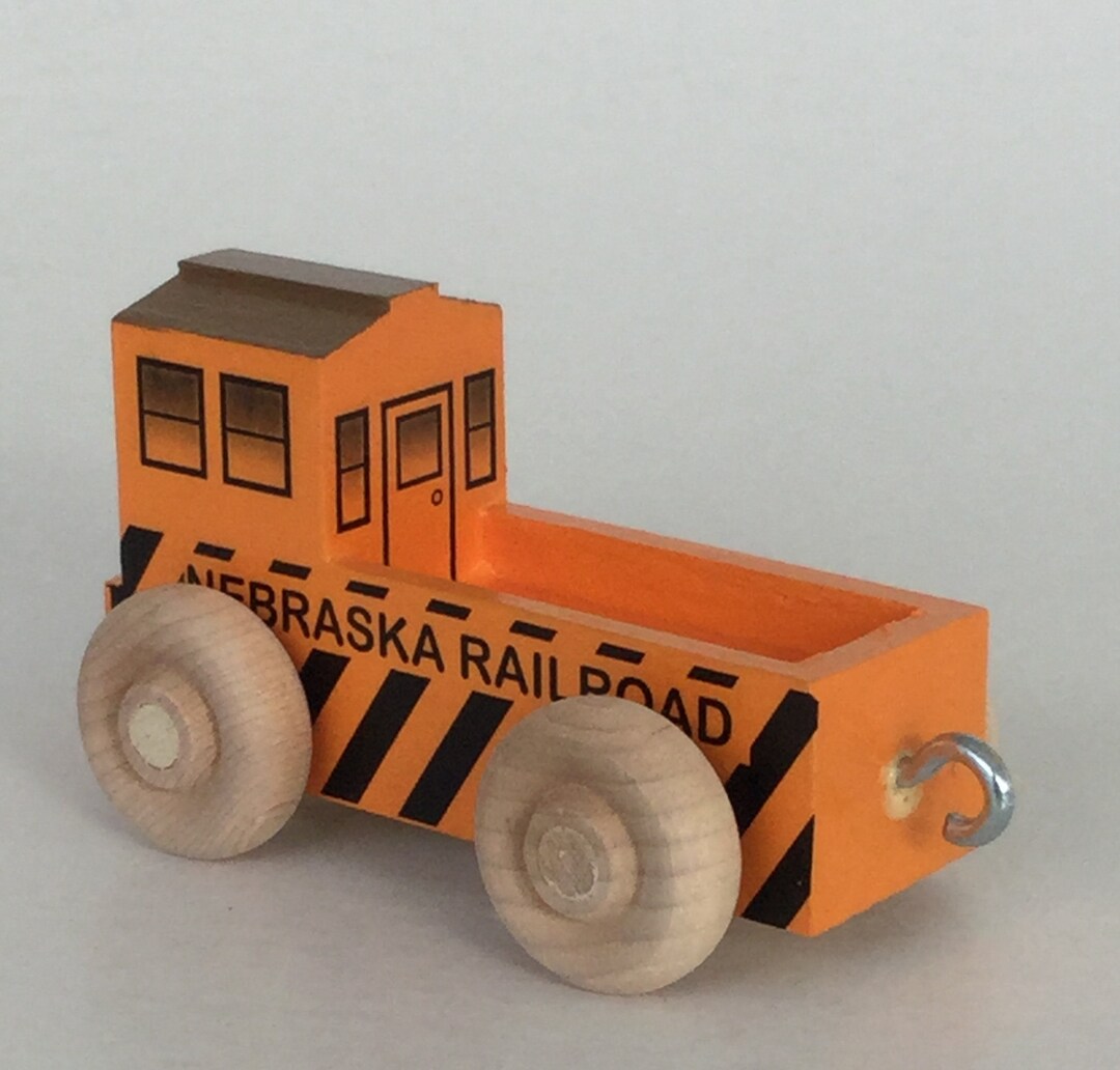 Work Caboose for Wooden Toy Trains Etsy