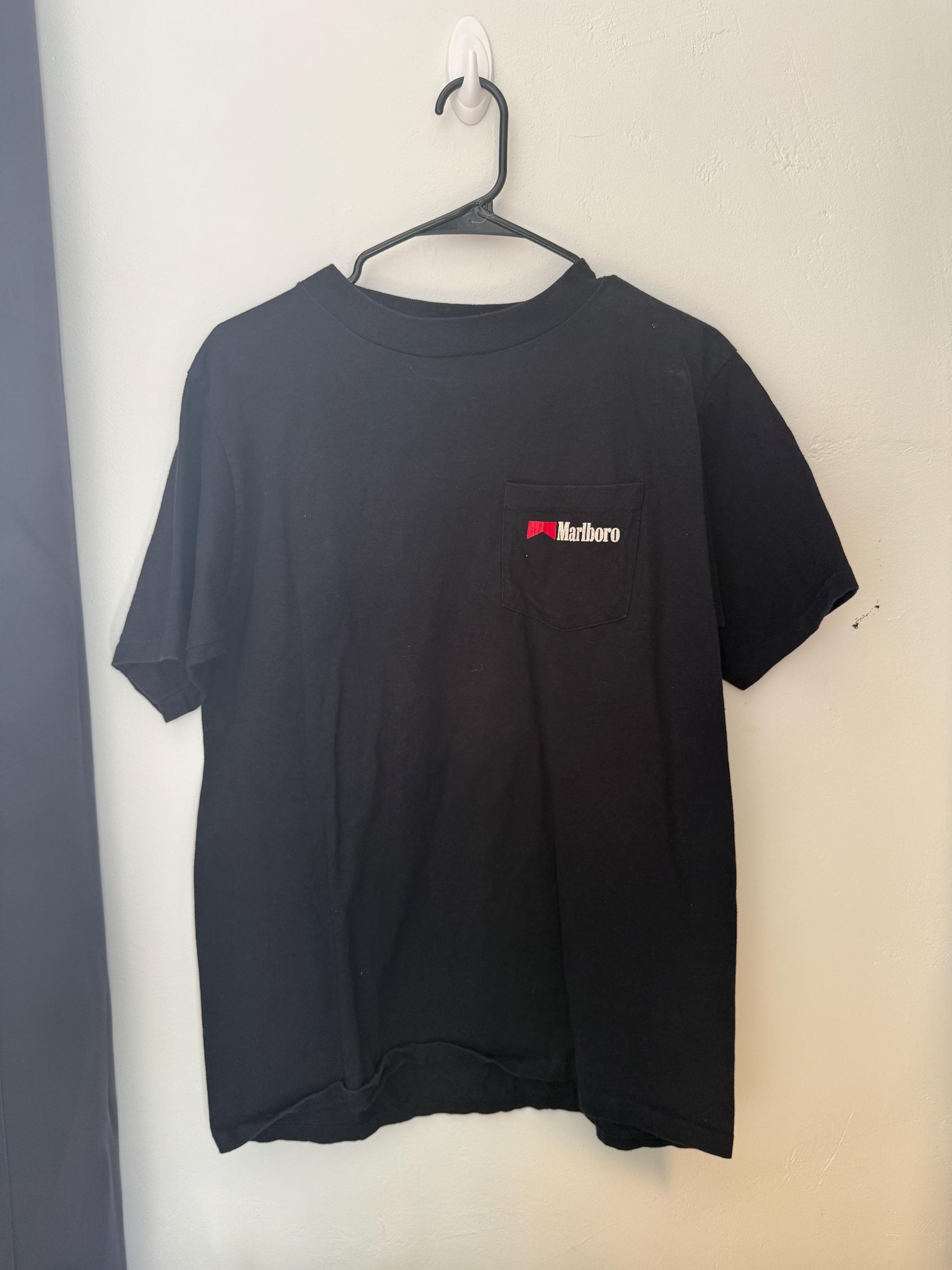 Vintage 90s Marlboro Cowboy T Shirt - Etsy