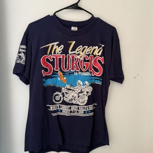 STURGIS BIKE WEEK 1989 Tシャツ Mサイズ Sturgis 1989 - Etsy