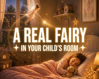 Fairy Video Proof of Visit in Your Child’s Room, Custom video