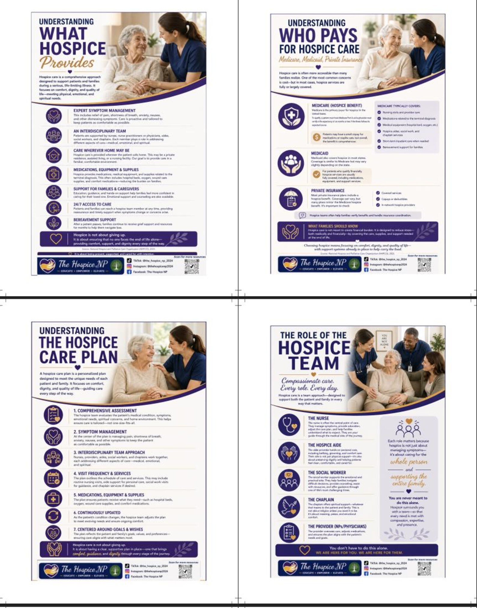 Hospice Care Starter Bundle | End of Life Education for Families ...