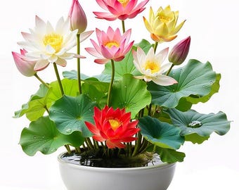 Lotus Seeds 35pcs – Water Lily Pond & Indoor Plants