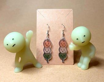 smiski dango earrings