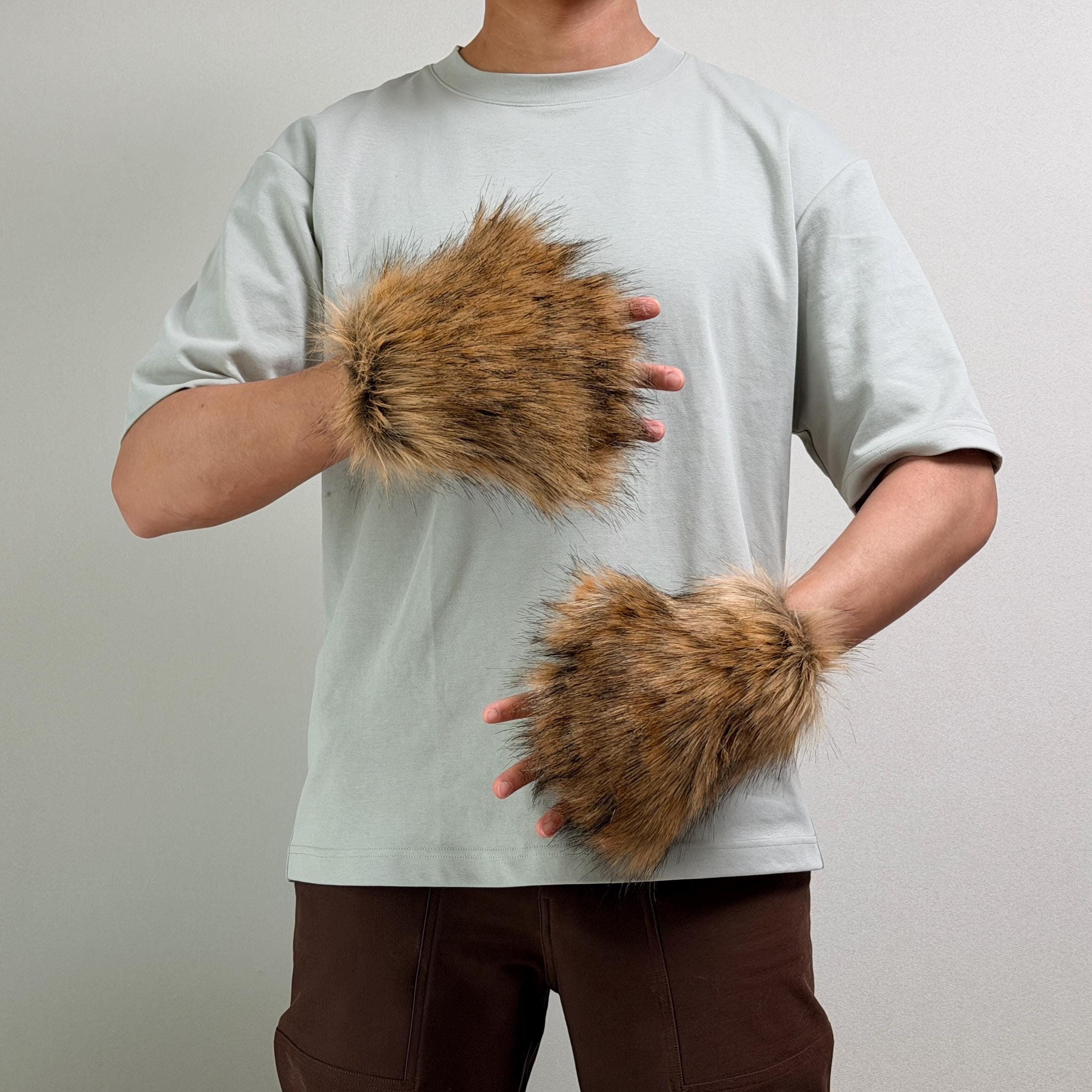 Fur Gloves - Etsy