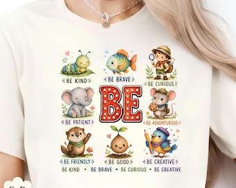 Chemise de professeur de livres pour enfants, chemise d'école drôle, chemise de professeur de maternelle, chemise d'amis, cadeau de rentrée, chemises de lecture