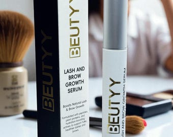 BEUTYY Lash and Brow Growth Serum (5ml) | Peptides + Plant Actives