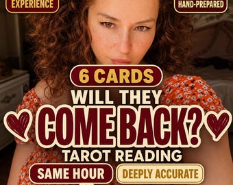Will They Come Back Tarot Reading | Ex Return, Reconciliation Insight (Same Hour)