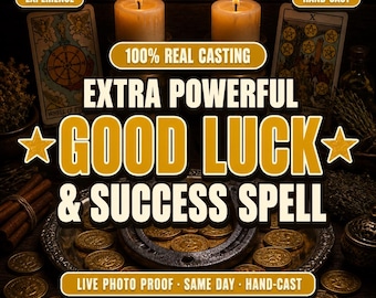 Good Luck & Success Spell | Same Day Powerful Casting for Abundance, Career, Money, Fortune