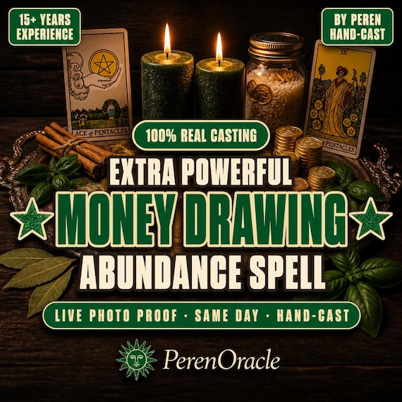 Money Drawing & Abundance Spell | Same Day Powerful Casting for Wealth, Debt Clearing, Cash Flow