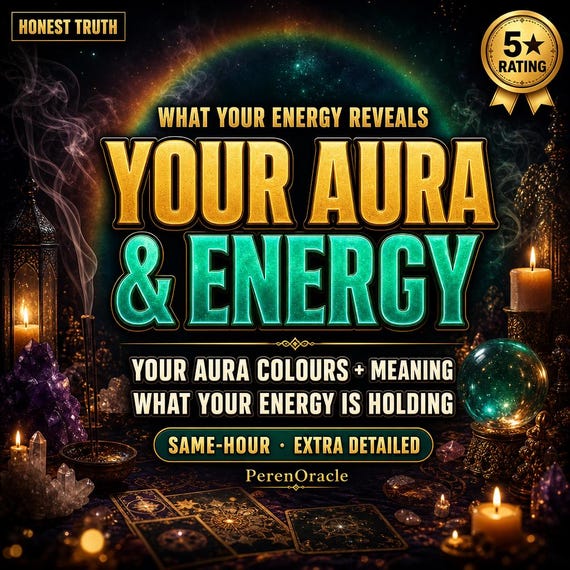 Same Hour Aura & Energy Reading | Your Colour Meaning, Personal Aura Image, Spiritual Insight