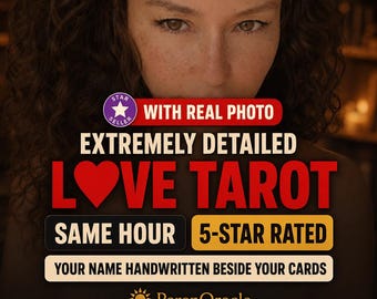 In-Tiefe Liebe Tarot Legung | Same Hour Ehrliche Einsicht, Twin Flame Soulmate, Führung durch versteckte Gefühle