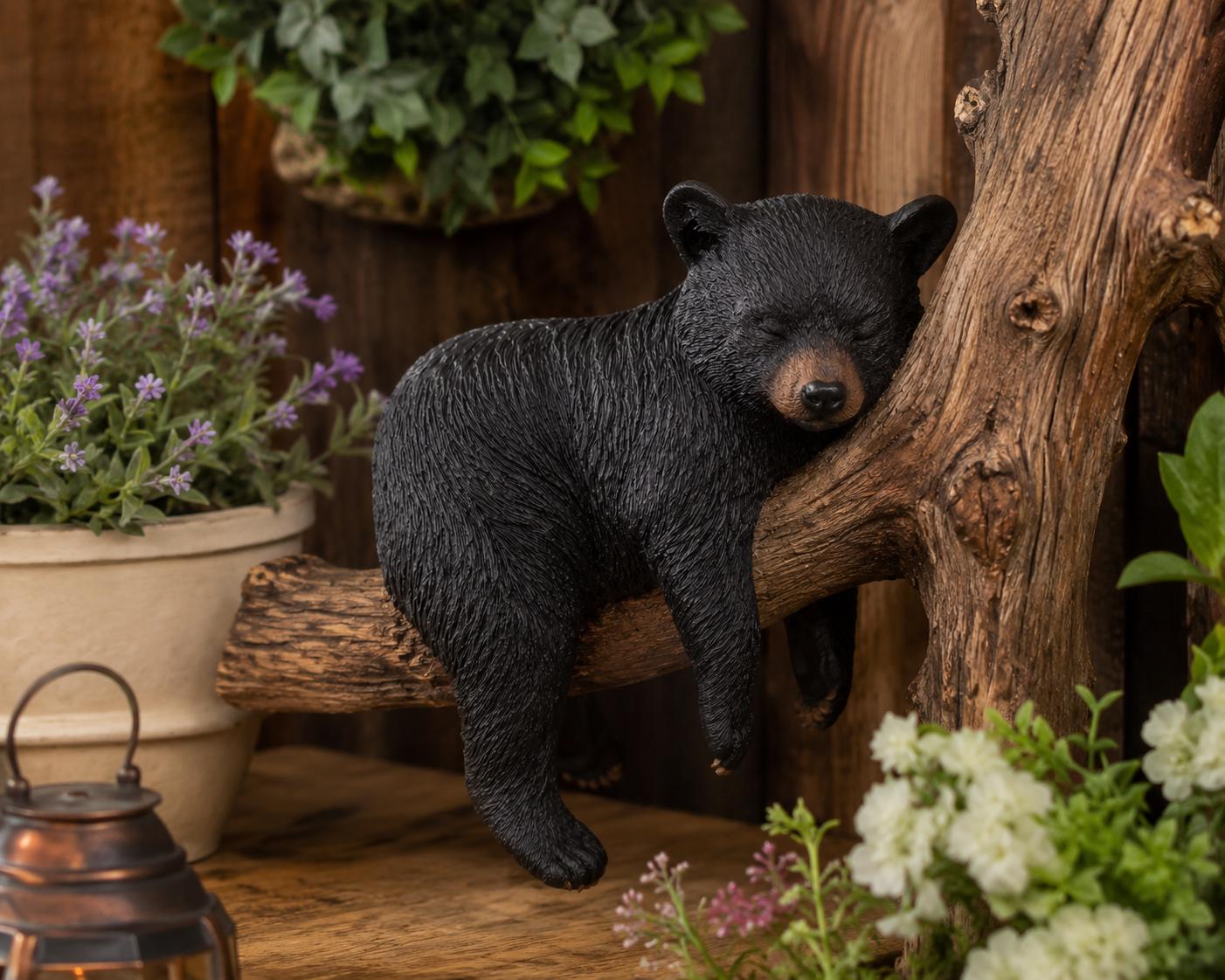 Large black bear statue - Etsy 日本