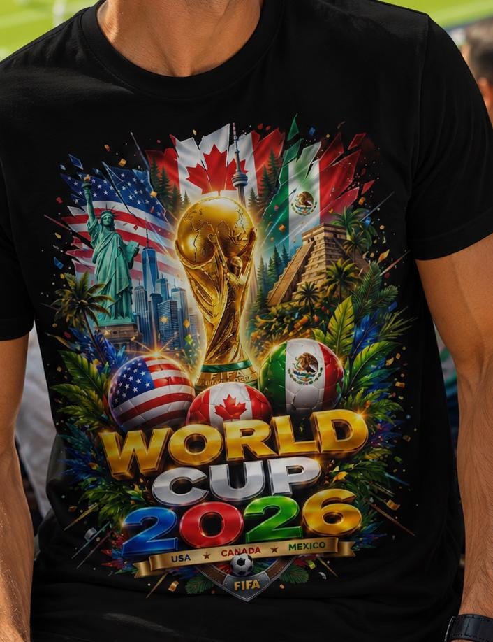 World Cup 2026 T Shirt - Etsy