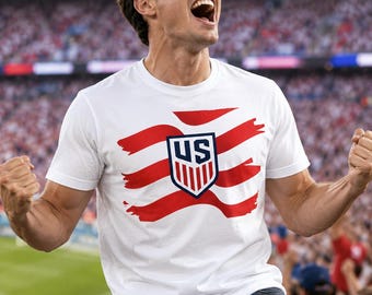 USA World Cup 2026 Soccer Shirt Patriotic Fan Tee Game Day Jersey Stadium Gift