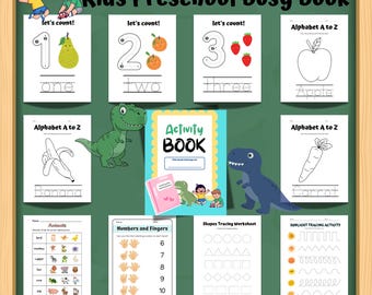 Folha de atividades para pré-escola | Folhas de atividades imprimíveis para o jardim de infância