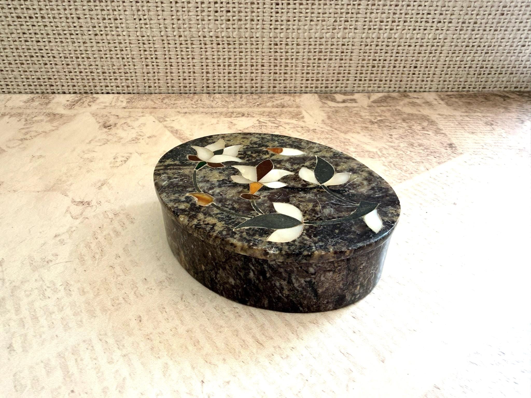 インド産大理石の箱 - Etsy 日本
