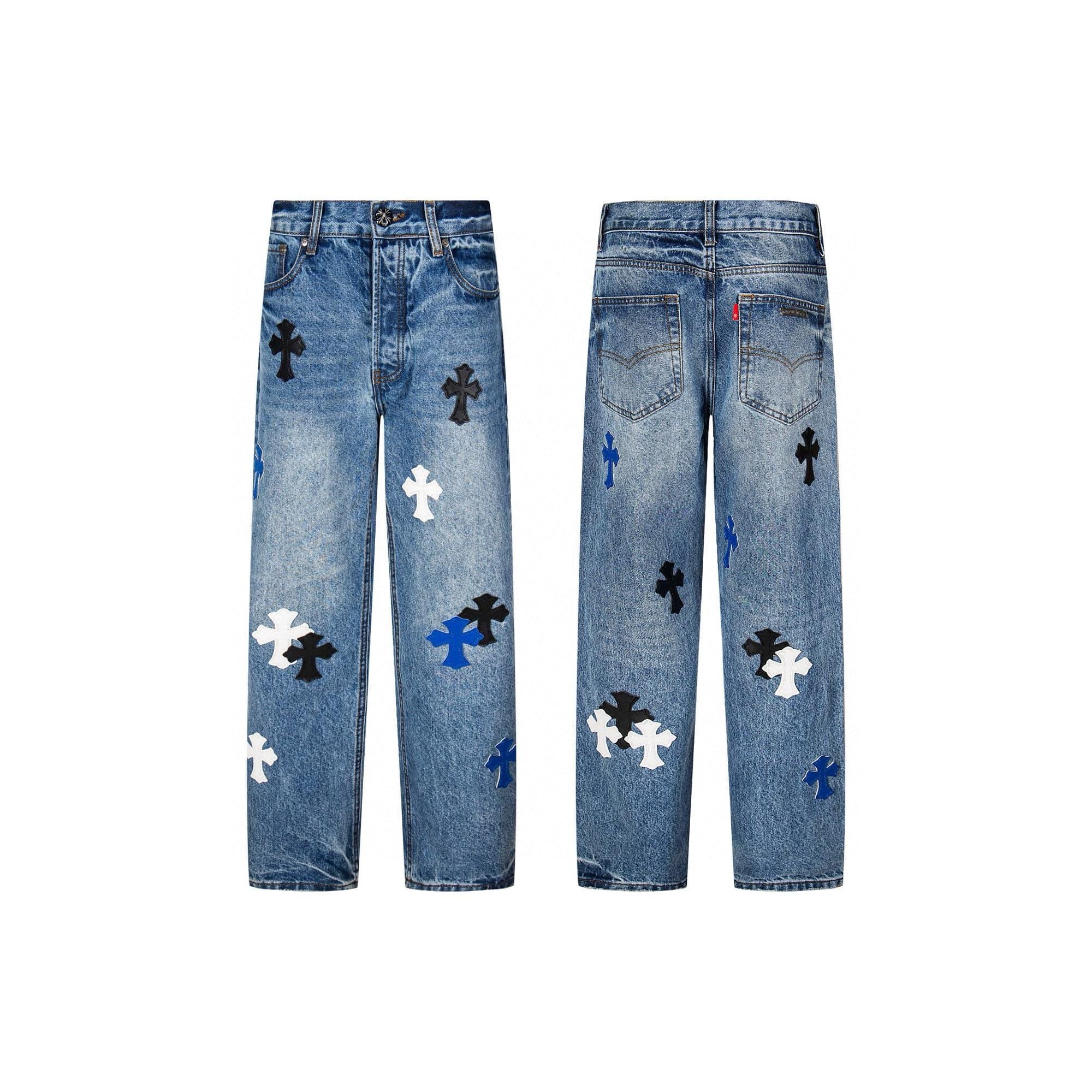 Y2k Cross Jeans - Etsy