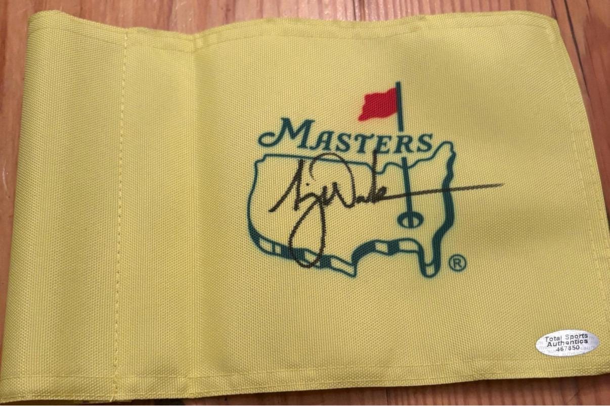 Tiger woods autograph - Etsy 日本