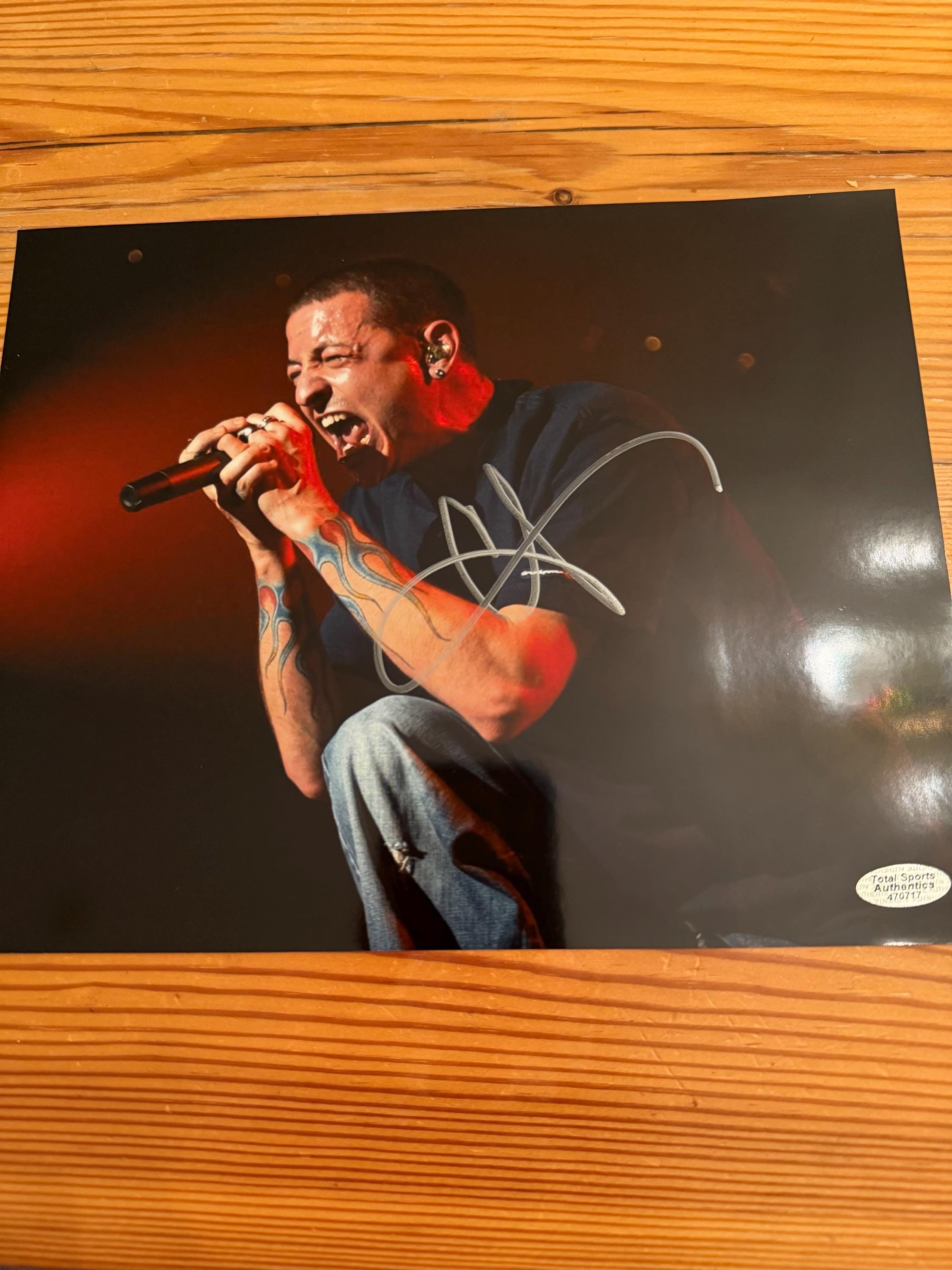 Linkin Park Autographed - Etsy