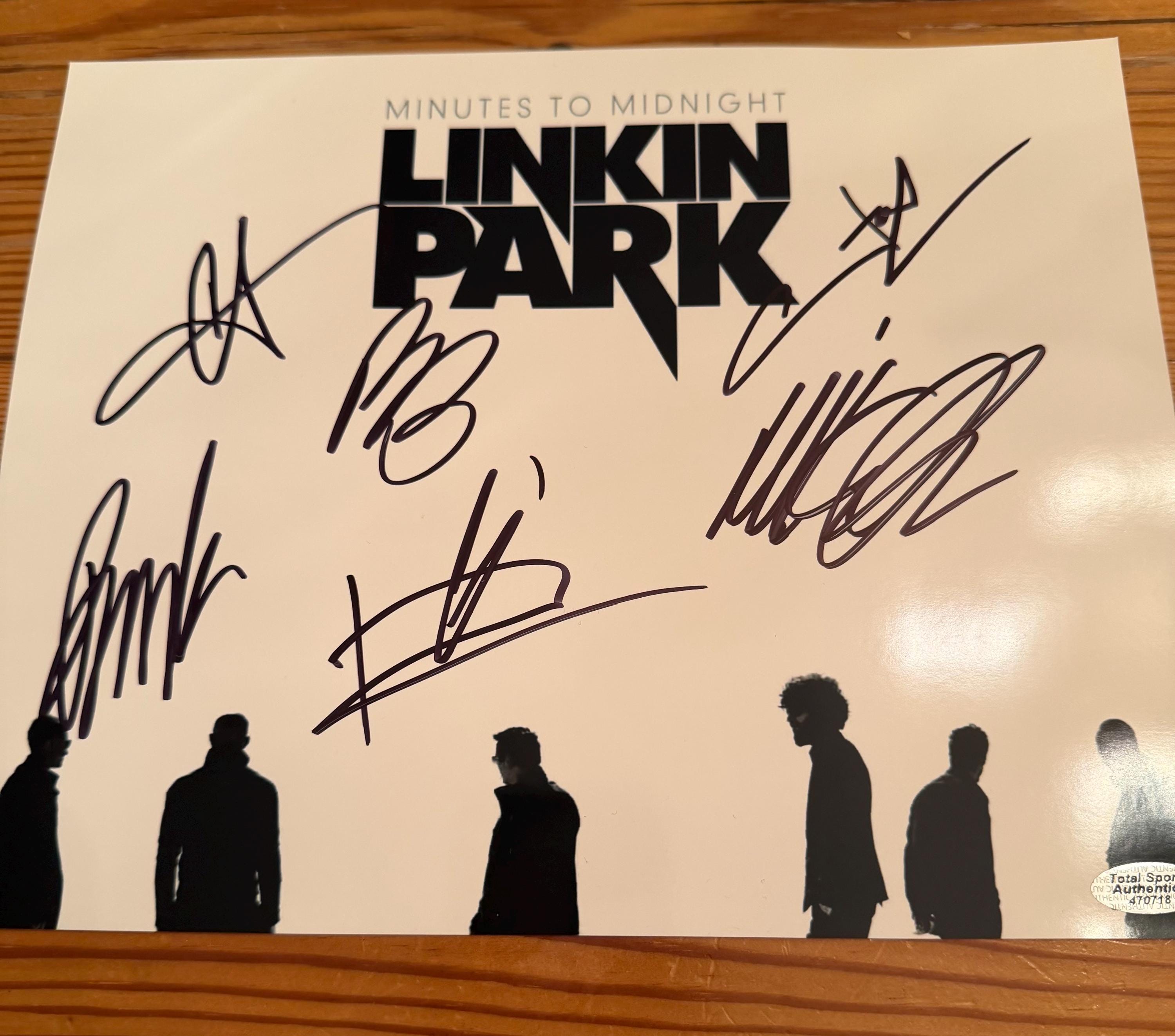 Signed Linkin Park Poster - Etsy