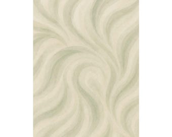 Abstract Watercolor Swirls Print, Modern Gallery Wall Art Poster
