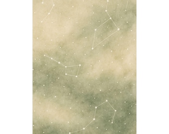 Watercolor Wall Art Poster, Modern Home Decor, Gallery Print, Vertical Art, Premium Matte Poster