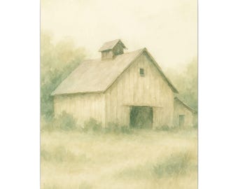 Watercolor Canvas Print, Stretched Gallery Wrap, Modern Wall Art, Home Decor, Premium Canvas