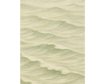 Watercolor Wall Art Poster, Modern Home Decor, Gallery Print, Vertical Art, Premium Matte Poster