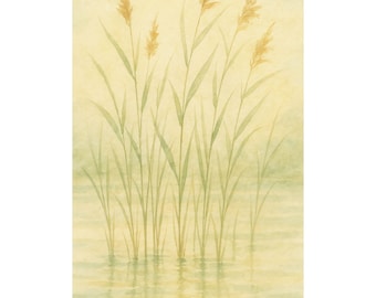 Watercolor Wall Art Poster, Modern Home Decor, Gallery Print, Vertical Art, Premium Matte Poster