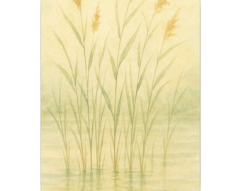 Watercolor Canvas Print, Stretched Gallery Wrap, Modern Wall Art, Home Decor, Premium Canvas