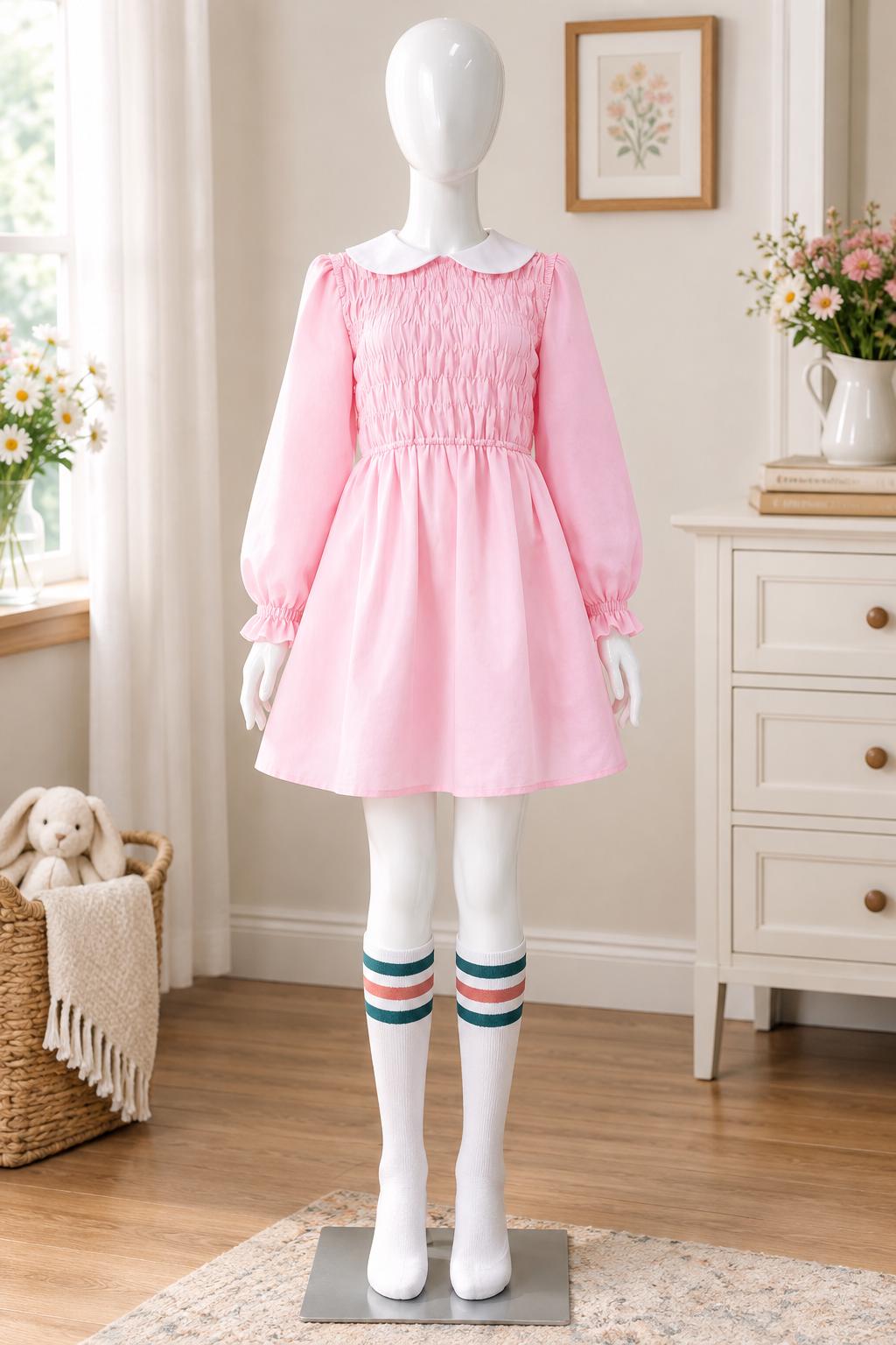 80s Smocked Dress - Etsy