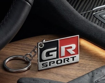 Chaveiro esportivo GR Gazoo Racing, novo, para GR86 Supra Huilex Rav4 Corolla Yaris GR86 Supra Huilex
