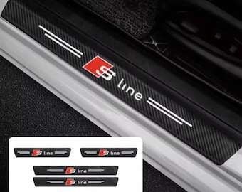 Novo conjunto de protetores de soleira de porta Audi *4 + *2 porta-copos Audi