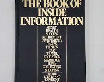 Das Buch der Insider-Informationen Bottom Line Personal Hardcover 1991 Buch der Buchführung