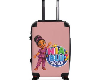 Nia Blu World Character Suitcase | Kids Rolling Luggage