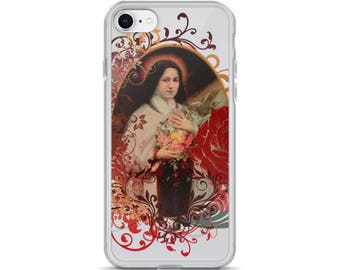 St. Therese iPhone Case | Saint Therese of Lisieux | Catholic iPhone Case | Catholic Saints | Little Flower | Confirmation Gift | RCIA Gift