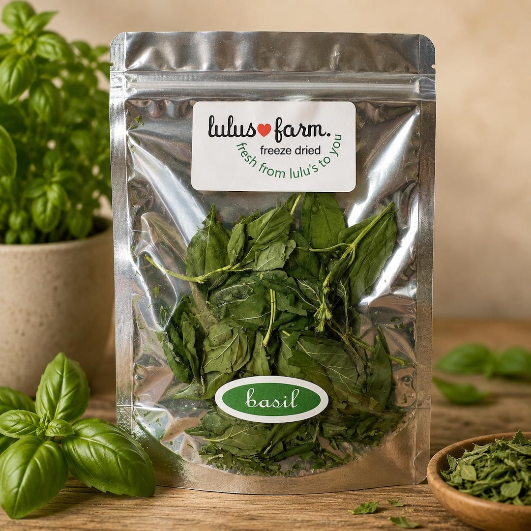 Freeze Dried Basil Leaves | Culinary Herb for Cooking, Soups, Pasta - Etsy