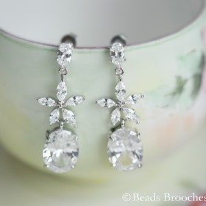 Dangle Earrings, Drop Crystal Bridal Earrings, Crystal Chandelier Bridal Earrings,Wedding Earrings,Drop Wedding Earrings, Crystal Earrings