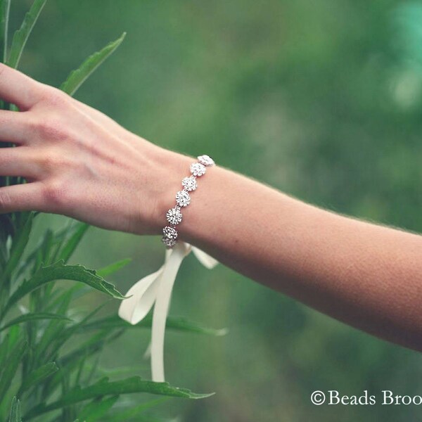 Silver Bridal Bracelet,Rose Gold Wedding Bracelet,Rose Gold Bridal Bracelet,Rose Gold Rhinestone Bracelet,Bridesmaids Blacelet,Bridal Gift