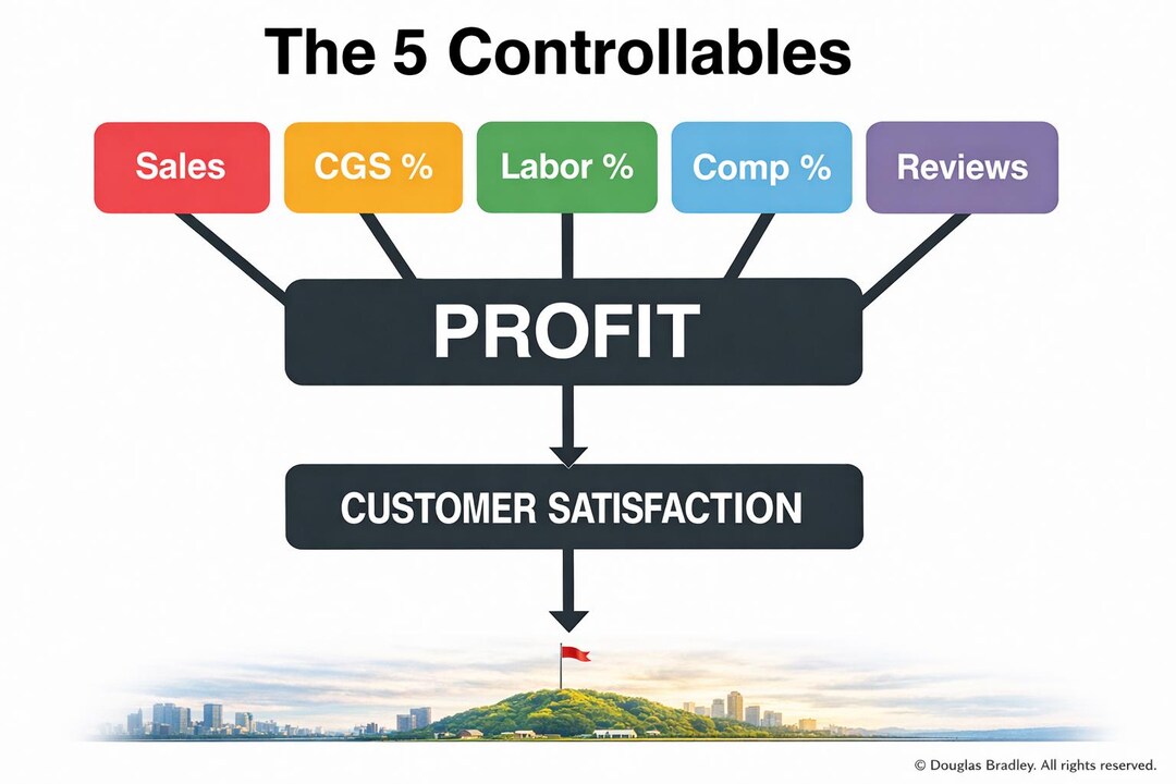High Resolution Graphic: the 5 Controllables - Etsy