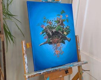 Hoya (Original Acrylic Painting)