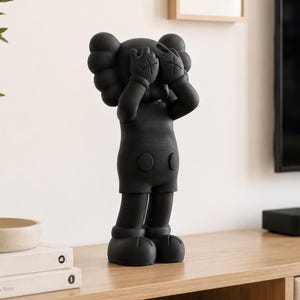 Estatua de juguete Kaws Art | Figura decorativa moderna de 25 cm imagen 1