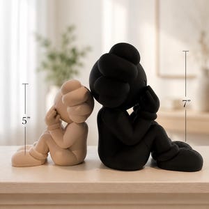Art Toy Statue | 7 Inch Modern Decorative Figure image 2