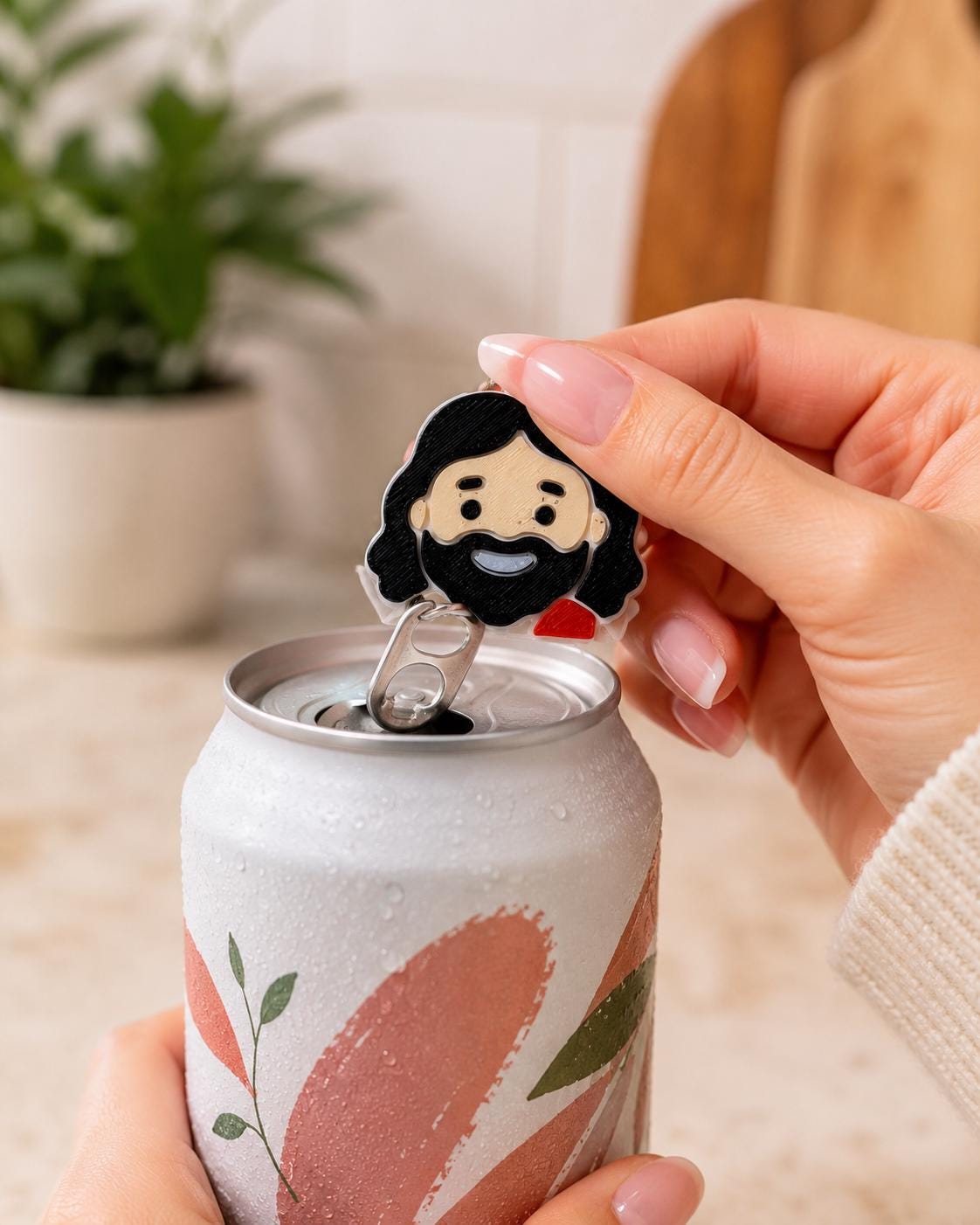 Jesus Can Opener Keychain – Cute 3D Printed - Etsy