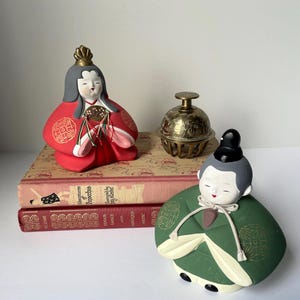 Vintage Tougyoku Hina Dolls Set 雛人形の一部 Vintage Tougyoku Hina