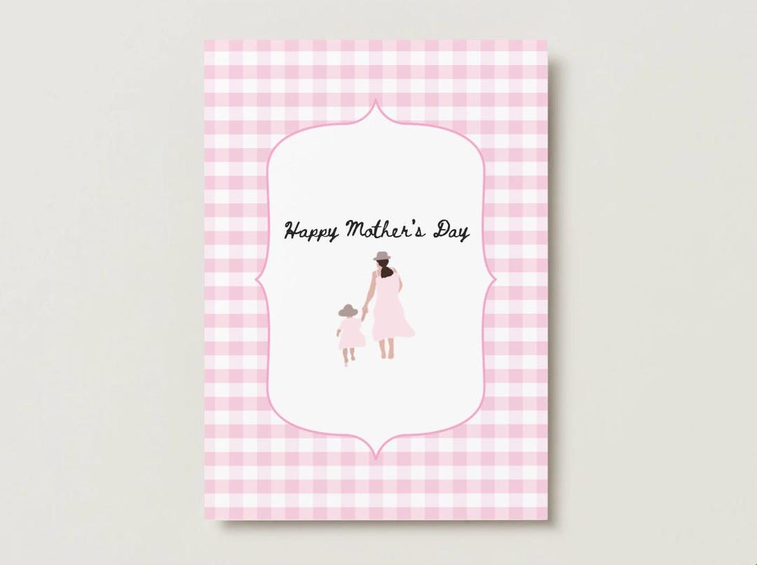 Mother’s Day Card Template – Editable Canva Printable – Instant ...