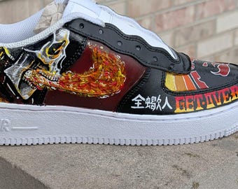 Custom painted shoes