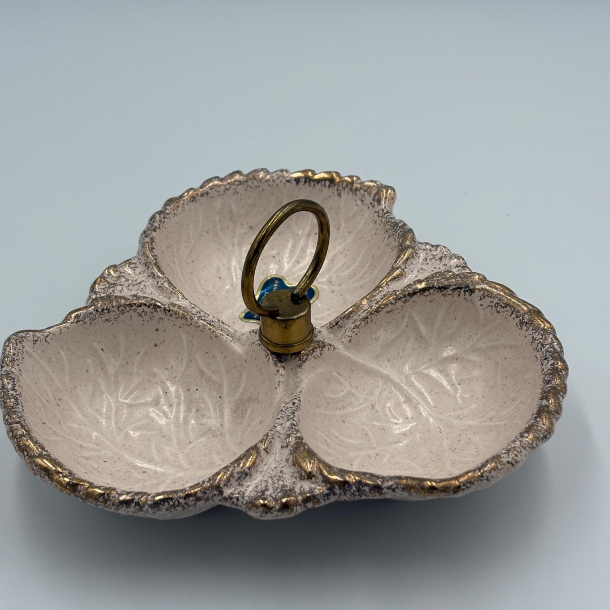 California Original Pottery Leaf Tray - Etsy