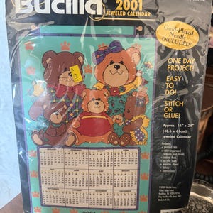 2001 Calendar - Etsy